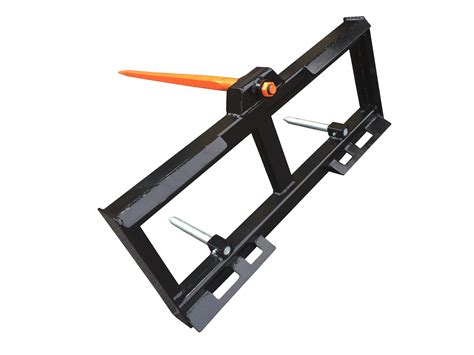 bale spear for skid steer near me|skid steer hay bale attachment.